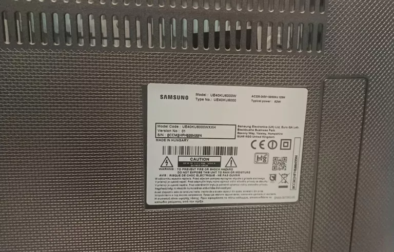 TELEWIZOR SAMSUNG UE40KU600WXXH