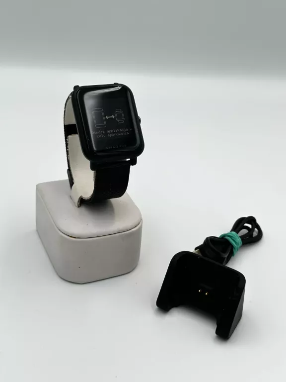 SMARTWATCH XIAOMI AMAZFIT BIP A1608 + ŁADOWARKA