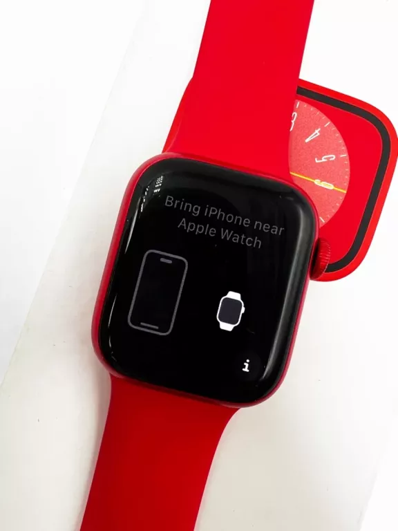 APPLE WATCH SERIES 8 41MM RED SPORT BAND KOMPLET