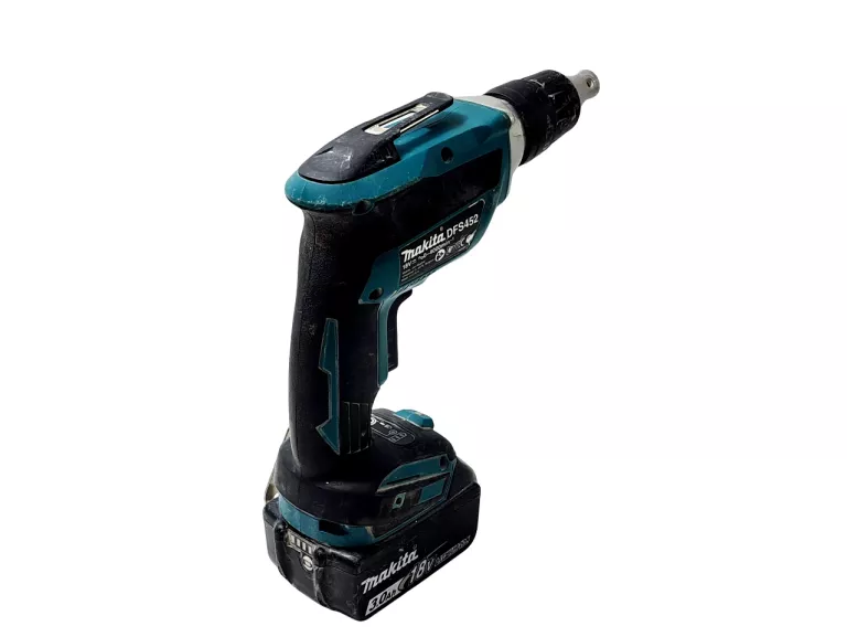 WKRĘTARKA DO GLAZURY MAKITA DFS 452 18V + AKUMULATOR 3.0 AH + WALIZKA