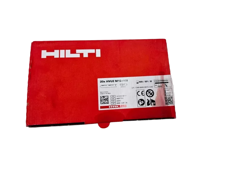PATRON FOLIOWY Z KLEJEM HILTI HVU2 M12X165