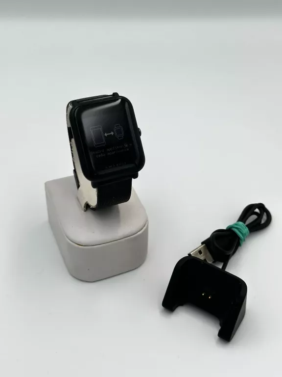 SMARTWATCH XIAOMI AMAZFIT BIP A1608 + ŁADOWARKA