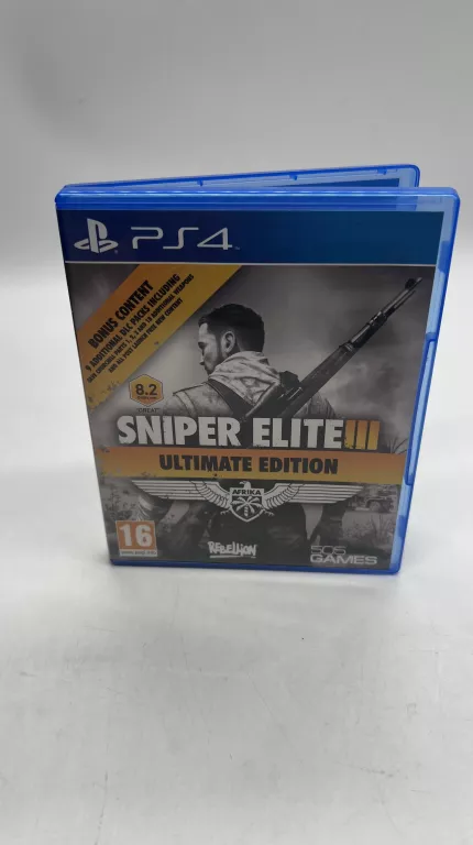 SNIPER ELITE 3 ULTIMATE EDITION PS4