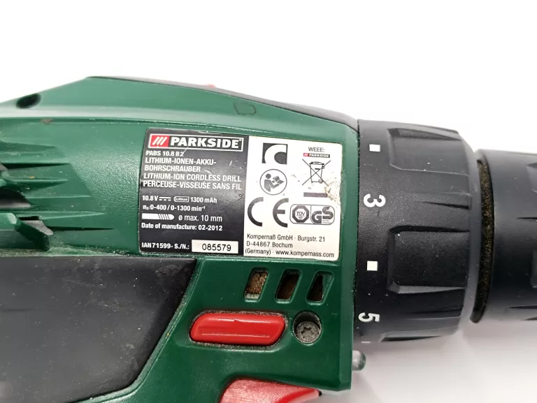 PARKSIDE PABS 10.8 B2
