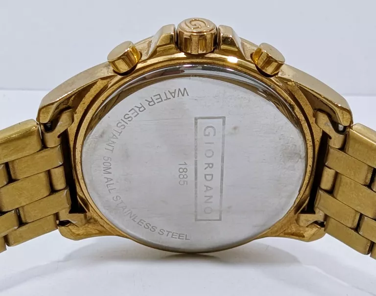 ZŁOTY MĘSKI ZEGAREK GIORDANO 1885