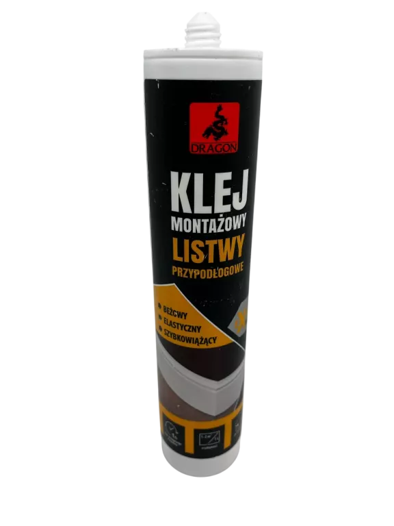 DRAGON KLEJ MONTAŻOWY LISTWY PRZYPODŁOGOWE