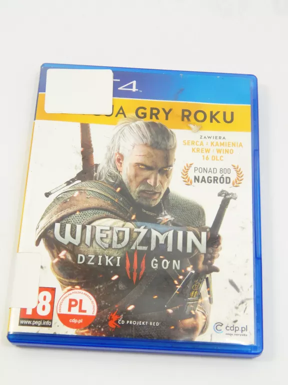 WIEDŹMIN 3 DZIKI GON PS4 POLSKI DUBBING PL GRA PS4
