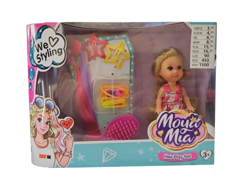 MOYA MIA HAIR PLAY SET