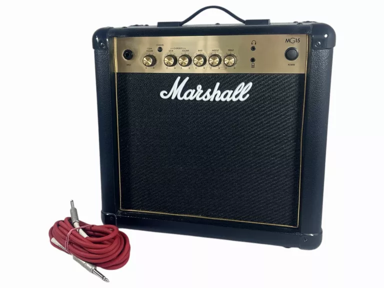WZMACNIACZ GITAROWY MARSHALL MG15 GOLD - GW