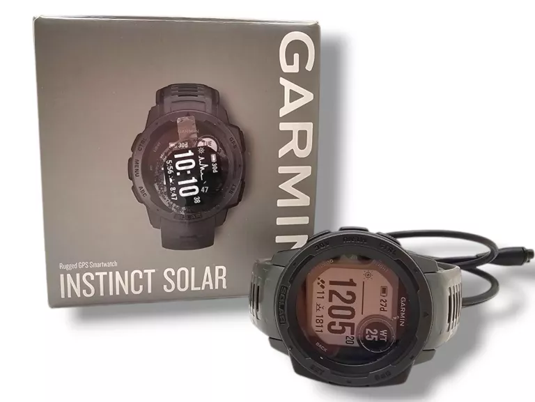 ZEGAREK SPORTOWY GARMIN INSTINCT SOLAR GRAFITOWY