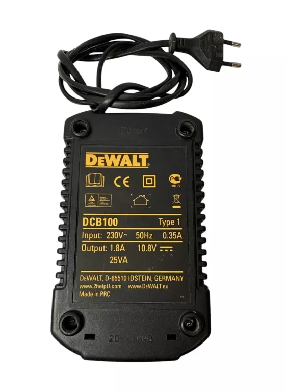 ZESTAW WKRĘTARKA DEWALT DCD710 2XAKU ŁADOWARKA LATARKA