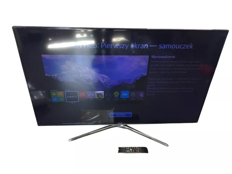 TELEWIZOR TELEWIZOR SAMSUNG UE50H6200 + PILOT + DOKUMENTACJA