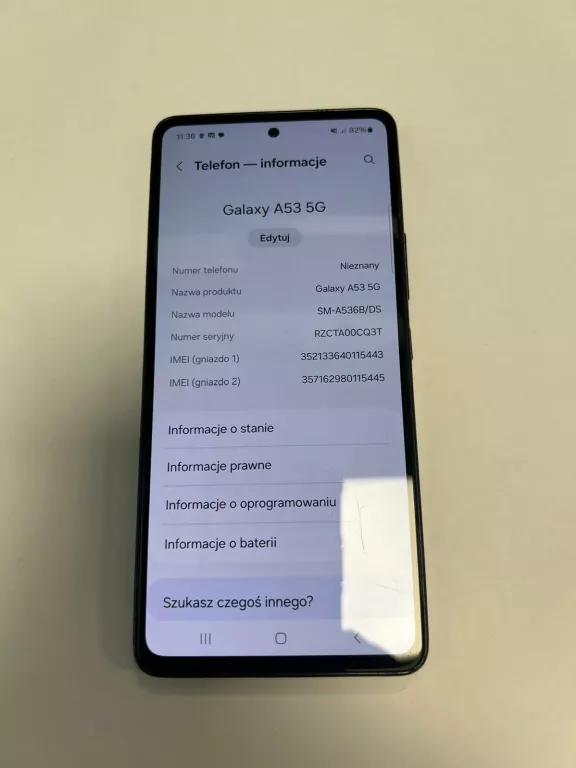 SAMSUNG GALAXY  A53  128 GB