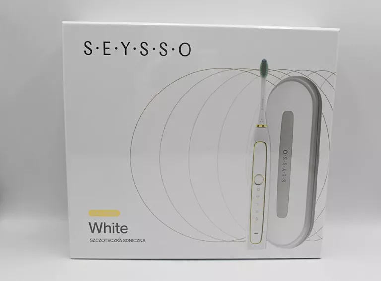 NAJSZYBSZA SZCZOTECZKA SONICZNA SEYSSO GOLD WHITE
