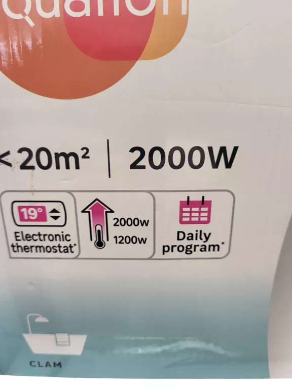 KURTYNA POWIETRZNA KPT-2000B 520 2000 W EQUATION
