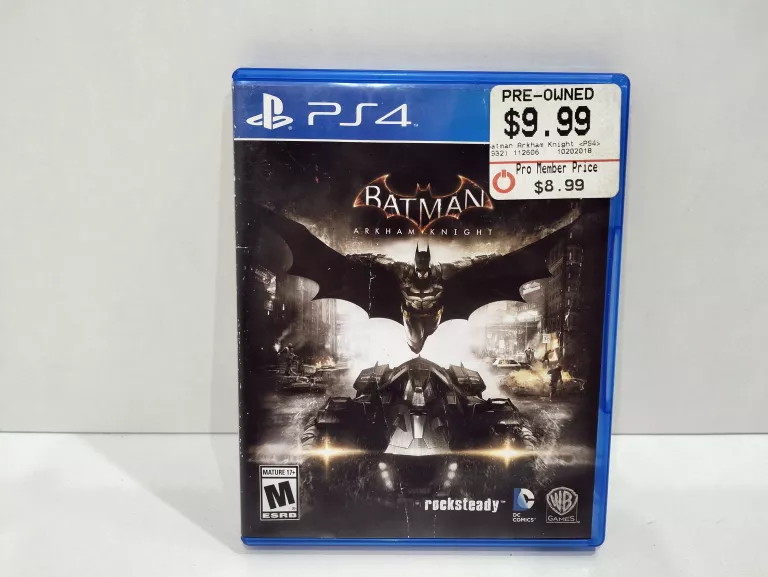 GRA PS4: BATMAN: ARKHAM KNIGHT