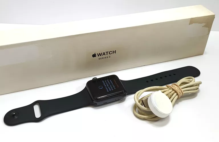 SMARTWATCH APPLE WATCH SERIES 3 42 MM - CZARNY