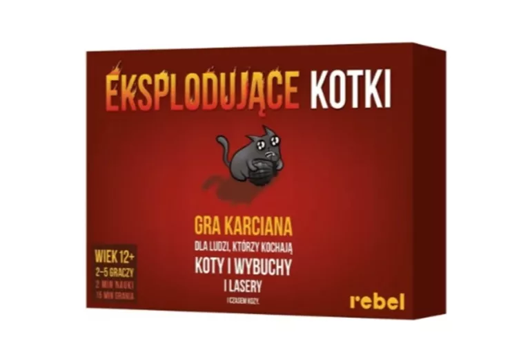 EKSPLODUJĄCE KOTKI - KARCIANA PL REBEL