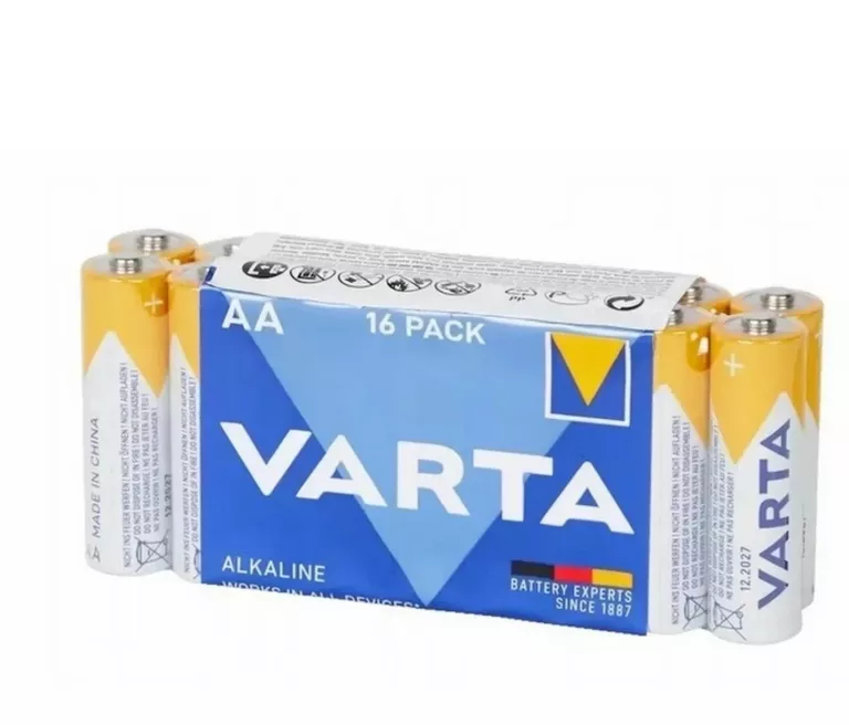 BATERIA ALKALICZNA VARTA AA (R6) 16 SZT.