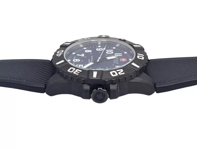 ZEGAREK MĘSKI SWISS MILITARY HANOWA BLACK CARBON