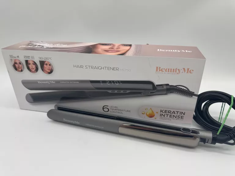 PROSTOWNICA BEAUTYME KERATIN INTENSE HS750