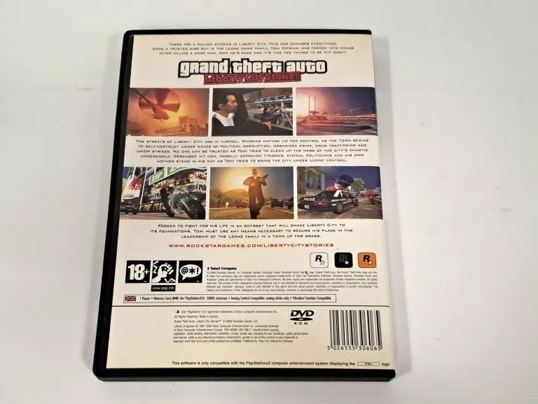 GTA LIBERTY CITY STORIES PS2