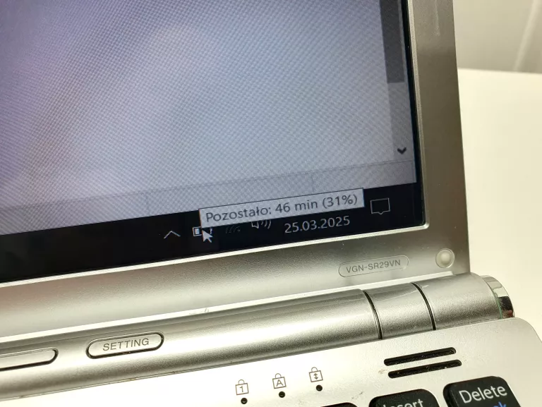 LAPTOP SONY VAIO PCG-5P1M ZASILACZ 320 GB HDD/4 GB INTEL CORE 2 DUO