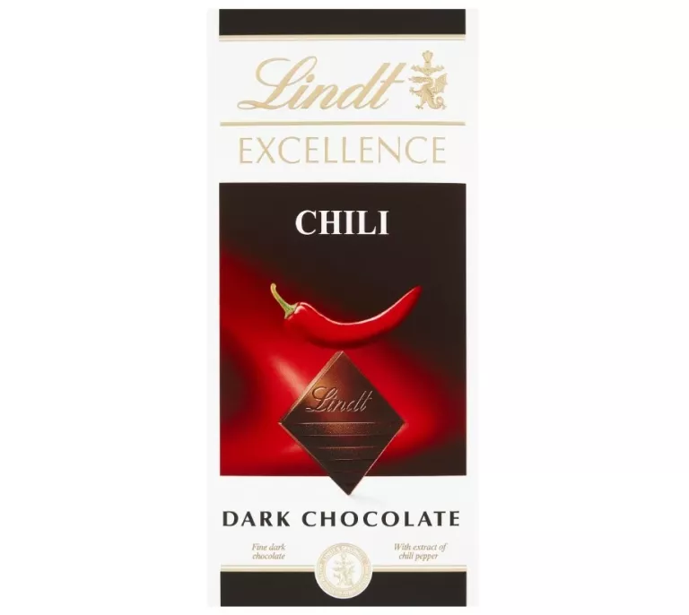 LINDT EXCELLENCE CZEKOLADA GORZKA CHILI 100G