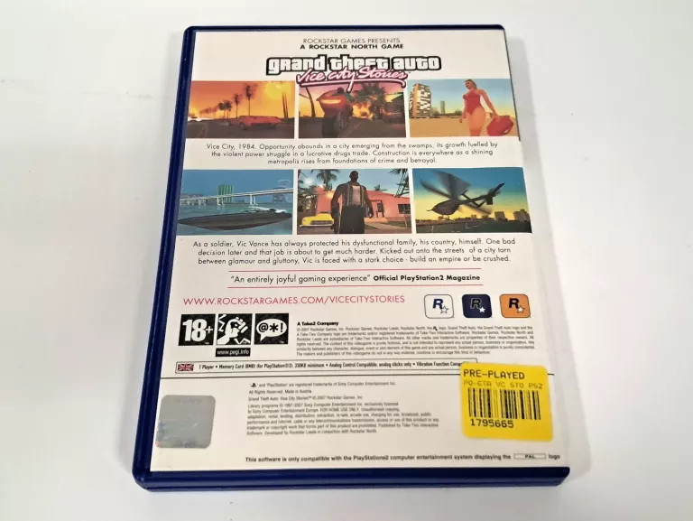 GTA VICE CITY STORIES PS2