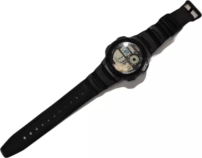 ZEGAREK MĘSKI CASIO AE-1000W-1A SPORTOWY WR 100M ZEGAREK MĘSKI CASIO