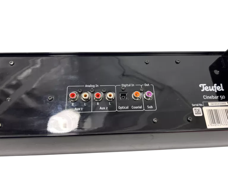 SOUNDBAR TEUFEL CINEBAR 50 + SUBWOOFER TEUFEL CB 50 SW