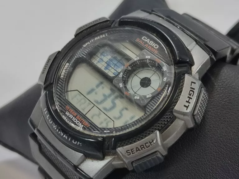 ZEGAREK MĘSKI CASIO AE-1000W-1A SPORTOWY WR 100M ZEGAREK MĘSKI CASIO