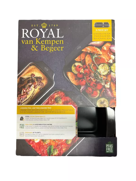 ZESTAW BLACH ROYAL VAN KEMPEN & BEGEER