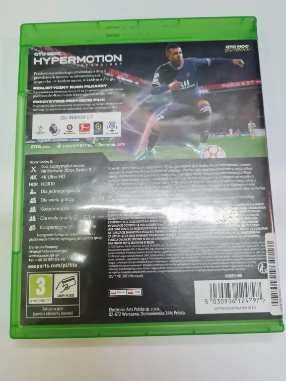 GRA XBOX SERIES X FIFA 2022
