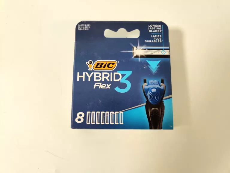 WKŁADY DO MASZYNKI OSTRZA BIC HYBRID 3 FLEX 8 SZT [