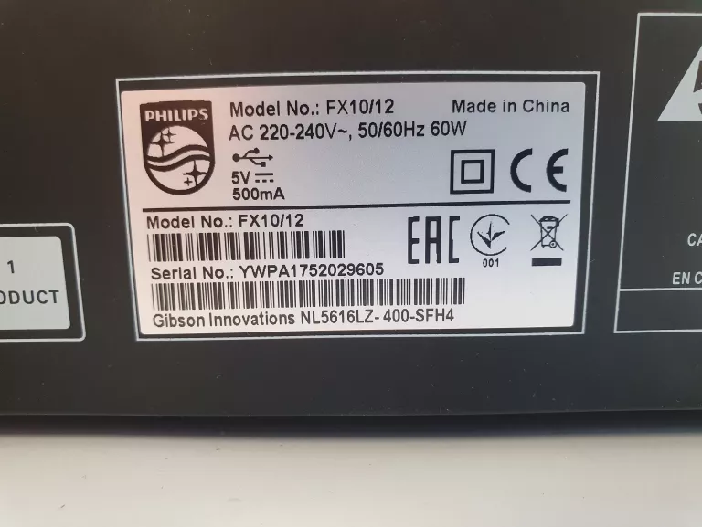 MINIWIEŻA HI-FI PHILIPS FX10/12 ŁADNY STAN