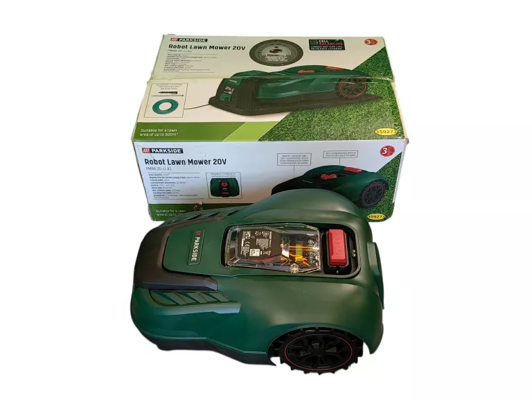 ROBOT DO KOSZENIA TRAWY PARKSIDE PMRA 20-LI A1 20V DO 500M - JAK NOWY!