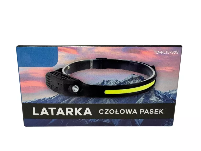 LATARKA CZOŁOWA PASEK TD-FL15-303