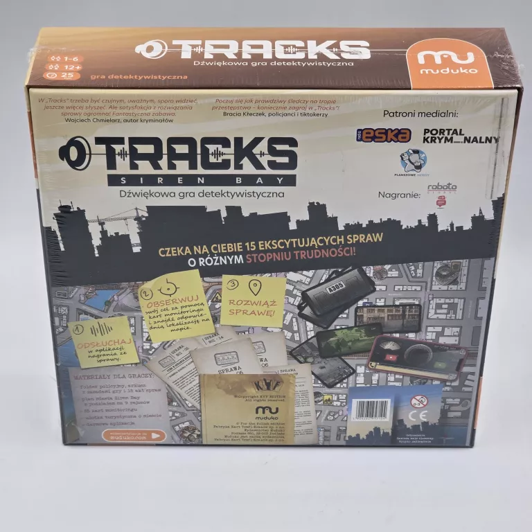 DŹWIĘKOWA GRA DETEKTYWISTYCZNA TRACKS MUDUKO