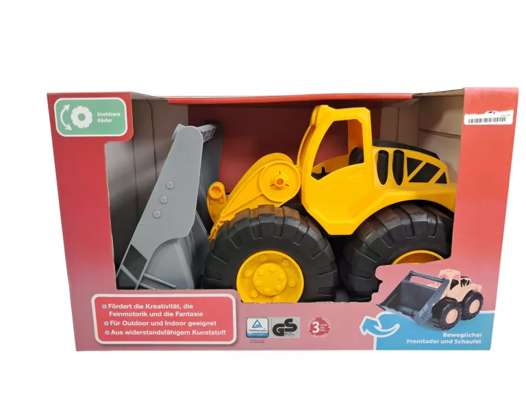 AUTO PLAYTIVE - WYWROTKA DO PIASKU Z AKCESORIAMI