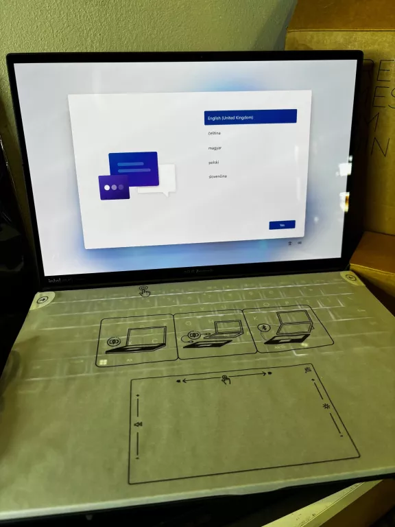 LAPTOP ASUS ZENBOOK DUO UX8406C OLED (U7-255H, 32GB RAM, 1TB, 120 HZ
