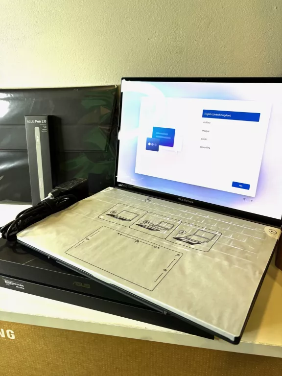 LAPTOP ASUS ZENBOOK DUO UX8406C OLED (U7-255H, 32GB RAM, 1TB, 120 HZ