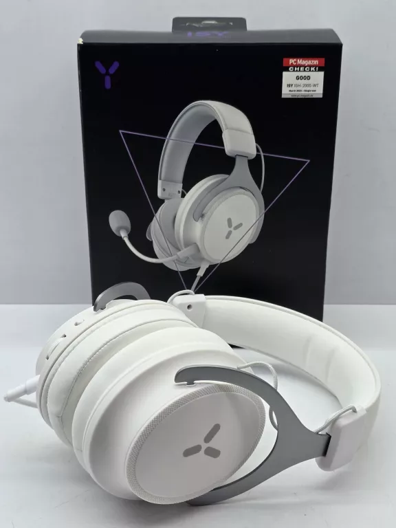 ZESTAW SŁUCHAWKOWY ISY IGH-2000-WT SUPER STAN ZOBACZ