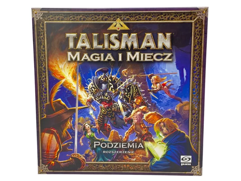 GRA PLANSZOWA TALISMAN MAGIA I MIECZ PODZIEMIA DRUGA EDYCJA GALAKTA POLSKA