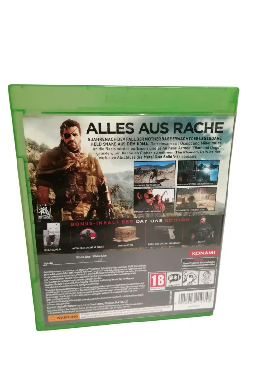 METAL GEAR SOLID V THE PHANTOM PAIN XBOX ONE