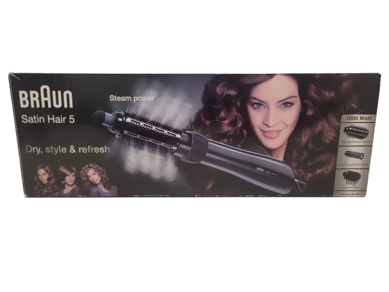 LOKÓWKO-SUSZARKA BRAUN SATIN HAIR 5 MODEL AS 530 (3536) ZESTAW