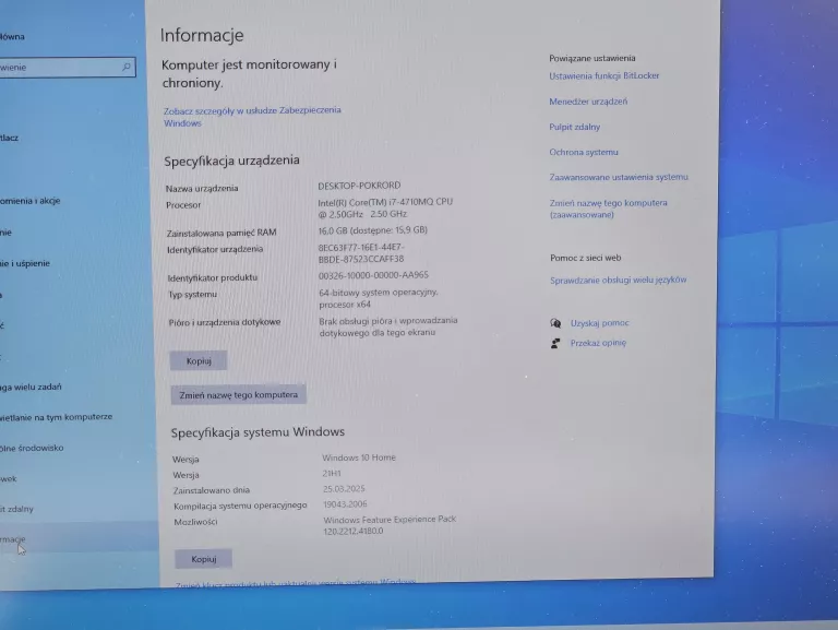 LAPTOP DELL ALIENWARE 17 P18E I7 16GB GTX