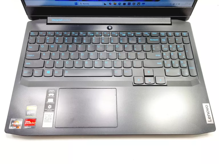 LAPTOP LENOVO IDEAPAD GAMING 3 15ARH05 (RYZEN 5/8GB/512GBSSD/GTX1650)