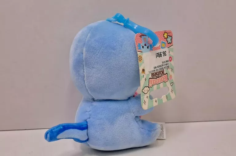 MIĘKKA MASKOTKA AKSOLOTL KAWAII KUTIES NIEBIESKI