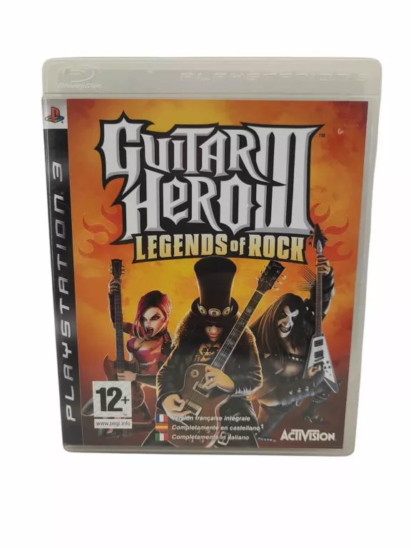 GRA GUITAR HERO 3 LEGENDS OF ROCK PS3